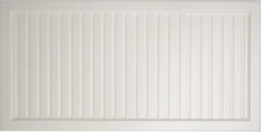 Antique White Reeded Slim Shaker