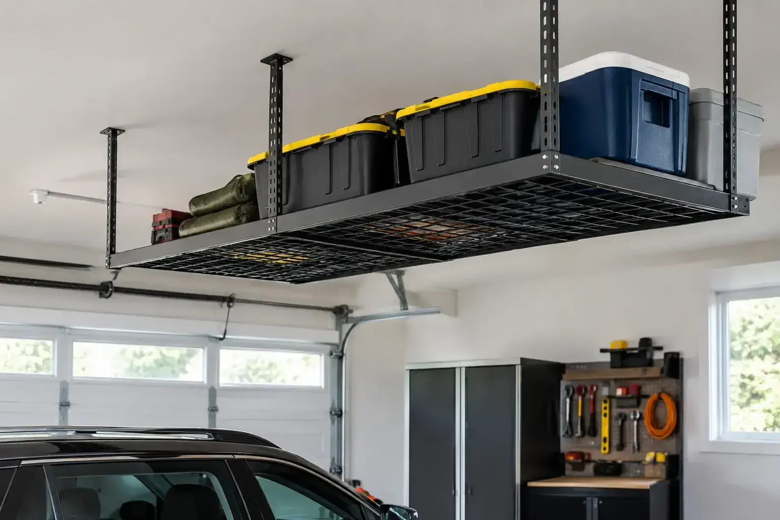 Best Garage Ceiling Racks for Organized Homes