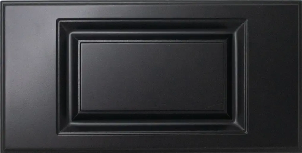 Black Raised Panel