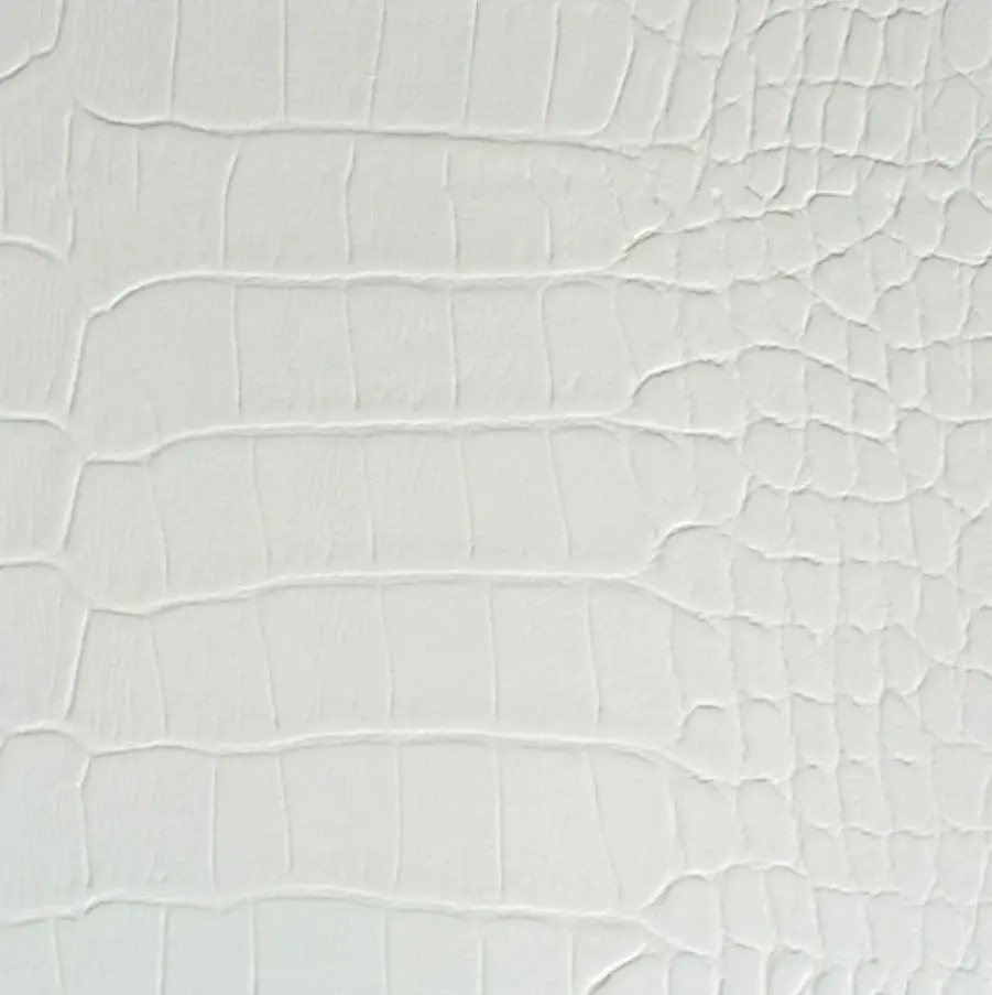 Bright White Crocodile