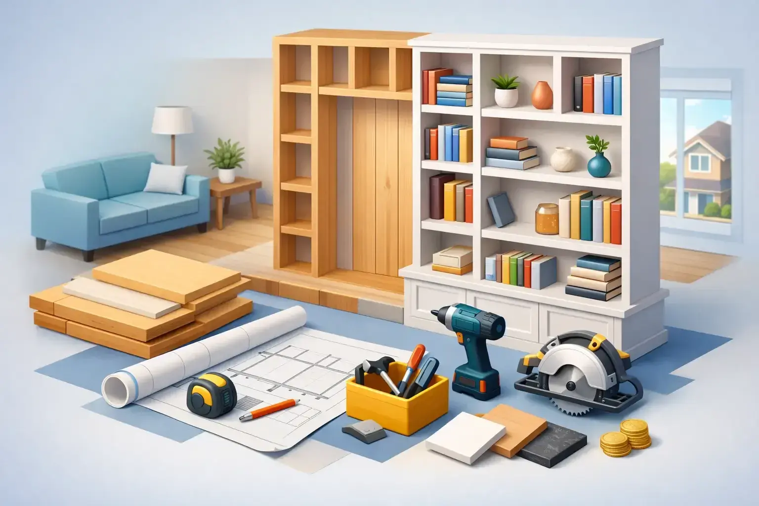 Built In Bookshelves Cost: What to Expect