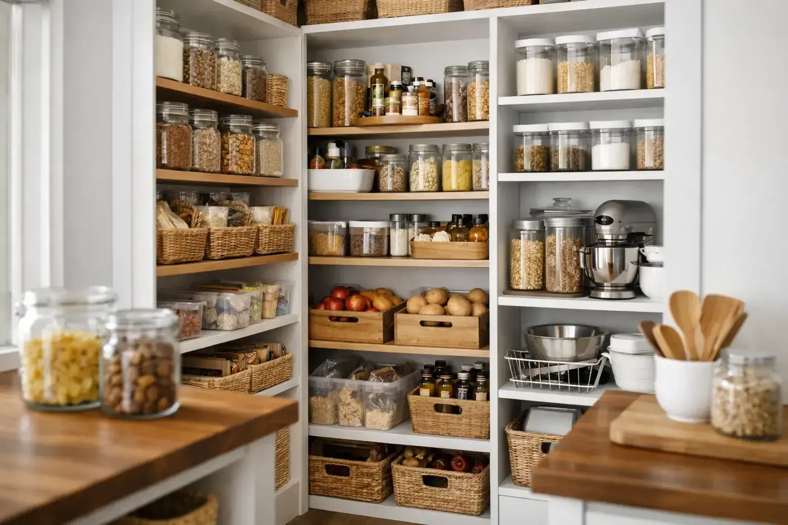 How to Design Efficient Pantry Zones at Home