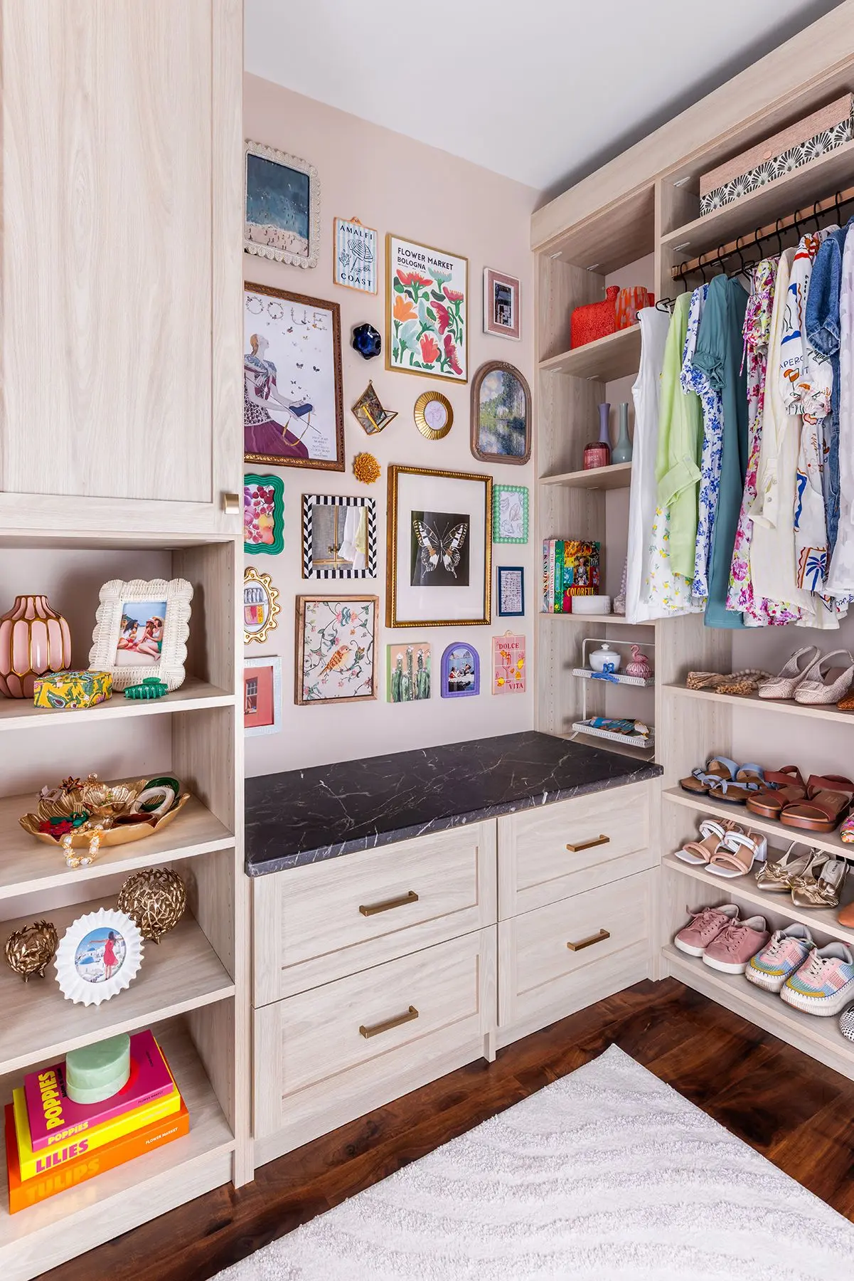Modern custom closets Broward County FL installation maximizing vertical space