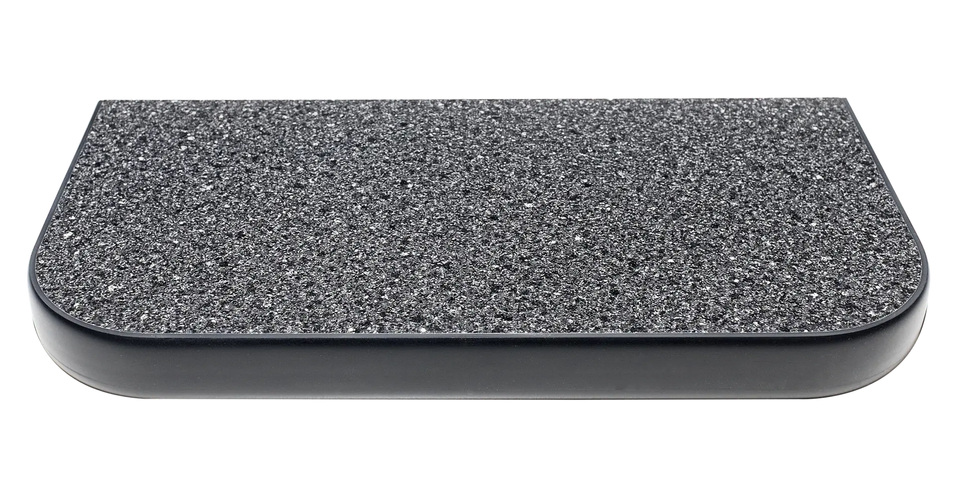 Ebony Star rugged textured dark countertop finish for custom garage storage benches in Delray Beach