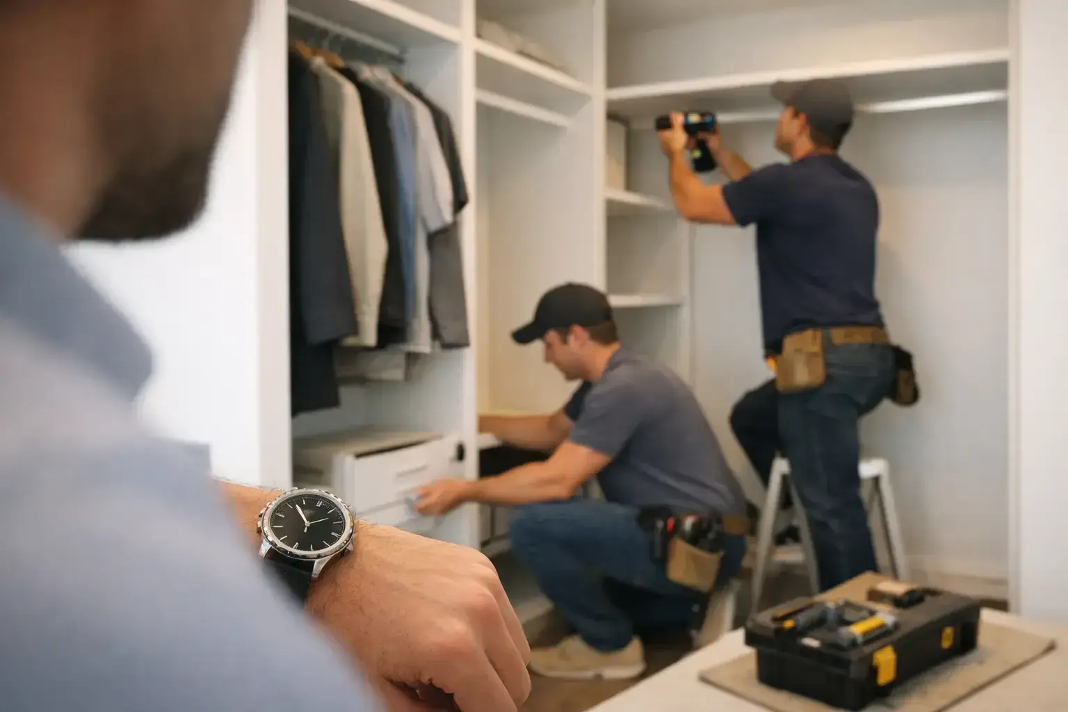 How Long Closet Installation Takes in Your Home