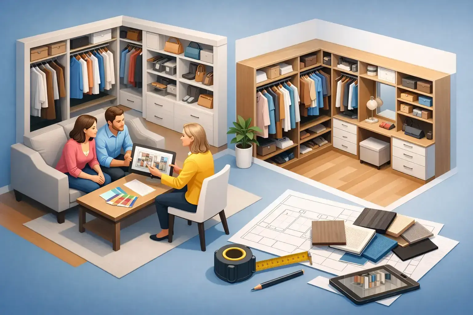 What an In Home Closet Design Consultation Covers