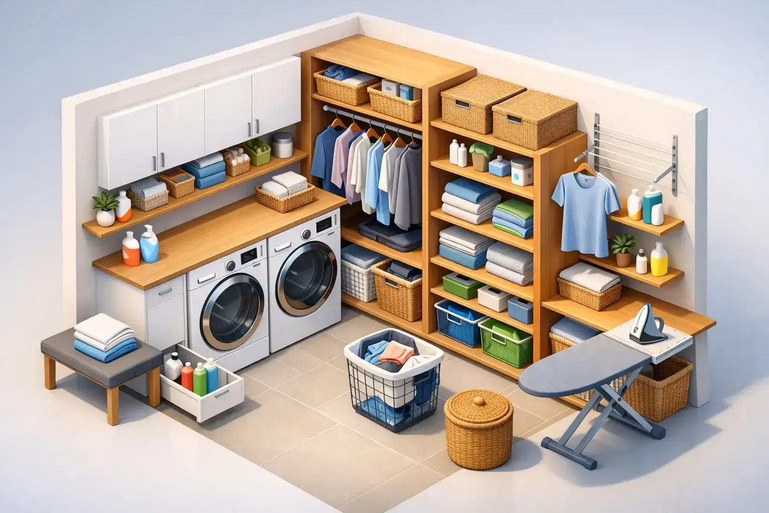 Laundry Room Storage Solutions That Work