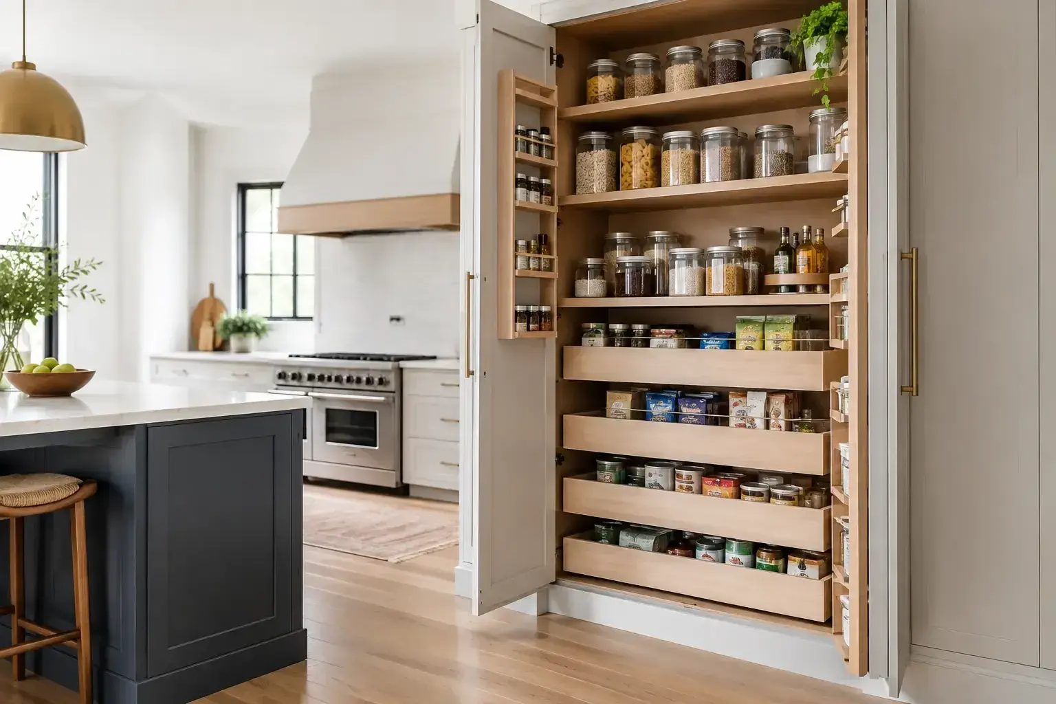 Pantry Cabinets That Make Kitchens Work Harder