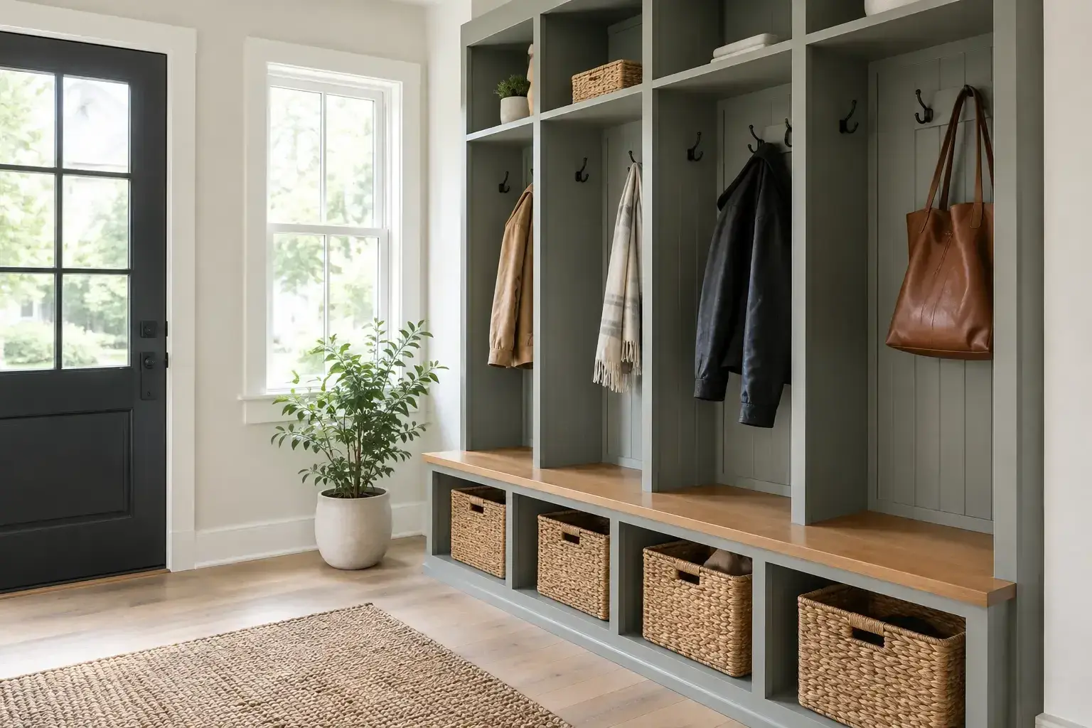 Plan Functional Mudroom Lockers for Your Home