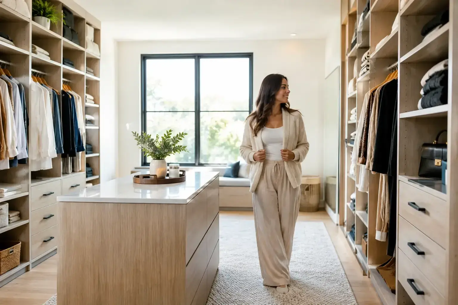 Walk-In Closets That Make Mornings Easier