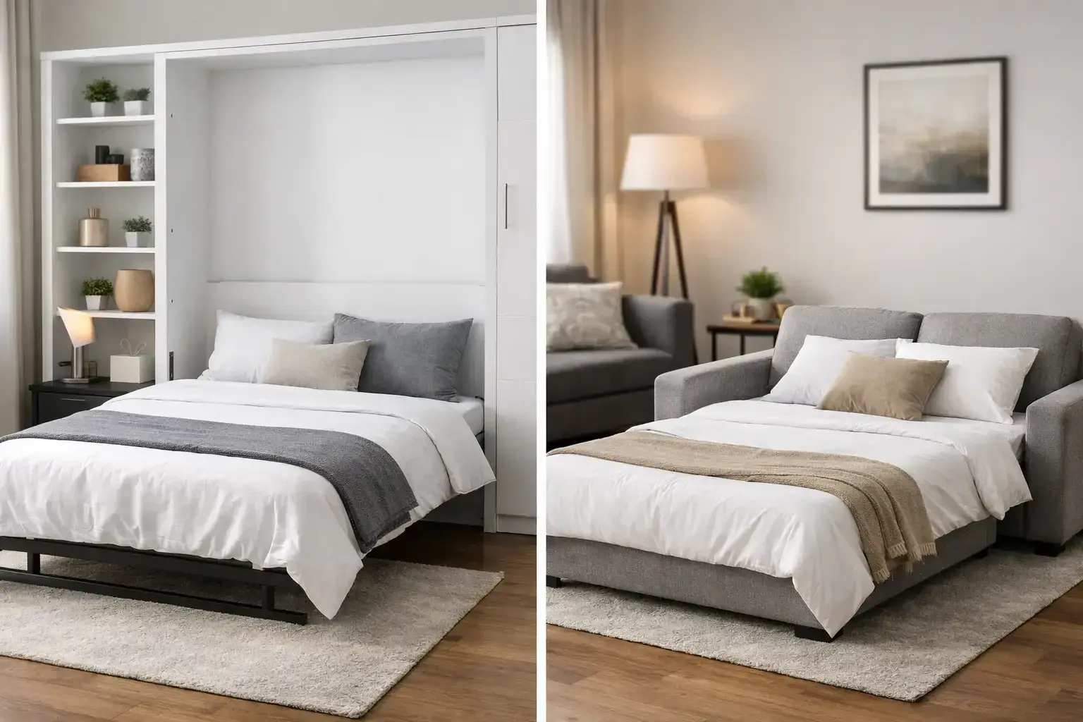 Wall Beds Versus Sofa Beds for Flexible Rooms