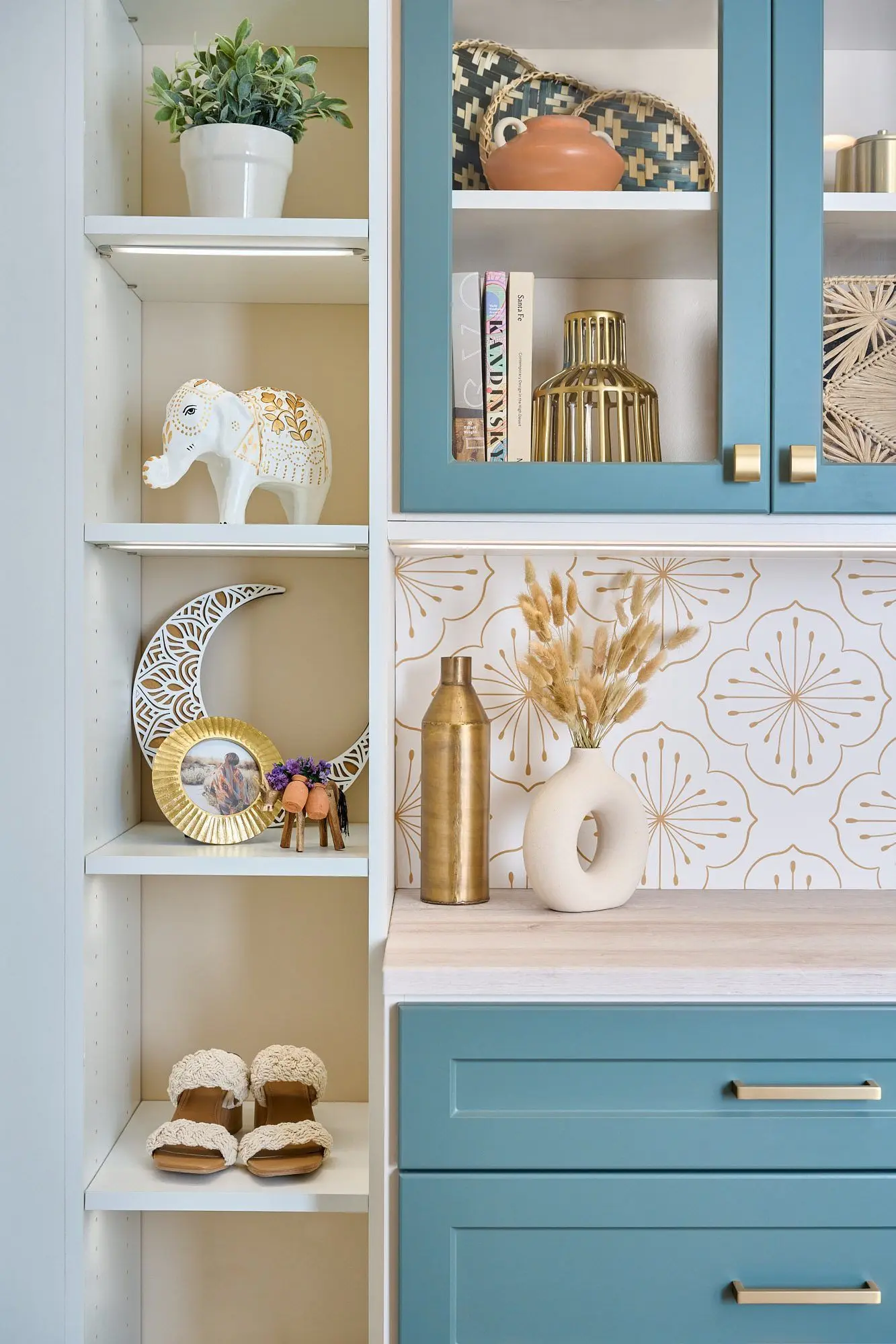 Luxury walk-in closet systems built by a professional contractor in Margate FL
