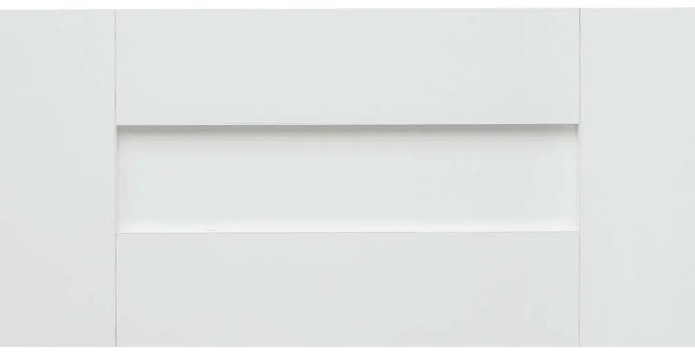 White Raised Panel
