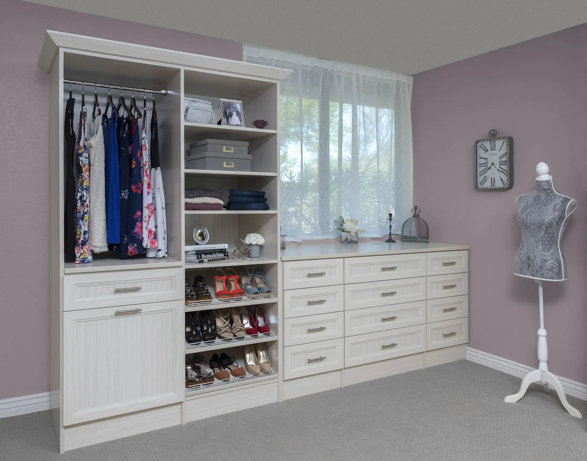 Premium custom wardrobe closets and built in closet organizers near me